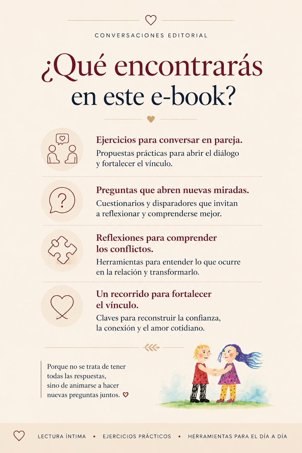Conversaciones para volver a enamorarse